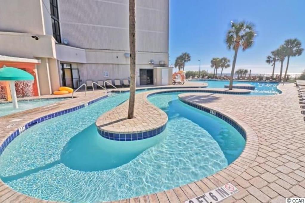 *Oceanfront Hideaway*Pools*Hot Tubs*Lazy River*V287 Myrtle Beach Bagian luar foto
